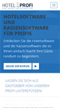 Mobile Screenshot of hotel-profi.de
